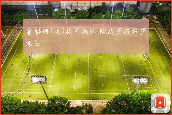 富勒姆1比1战平狼队 欧战资格希望渺茫
